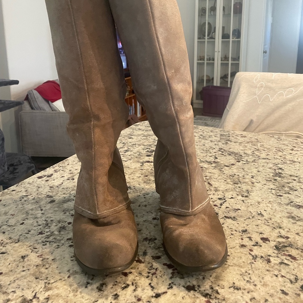 Suede Boots